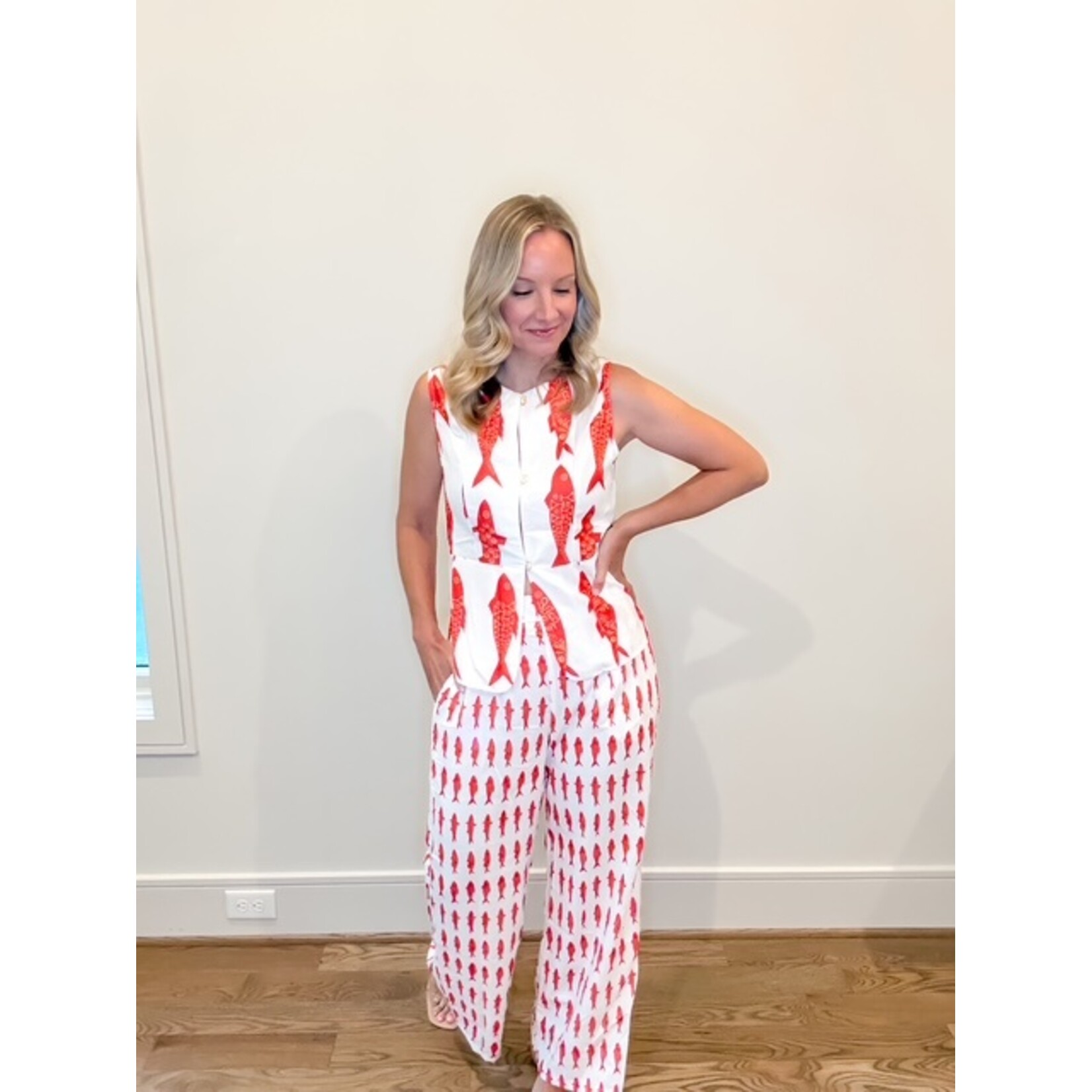 Soleil Fish Pant Set