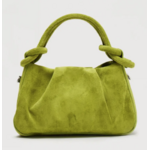 Daniella Faux Suede Knot Bag