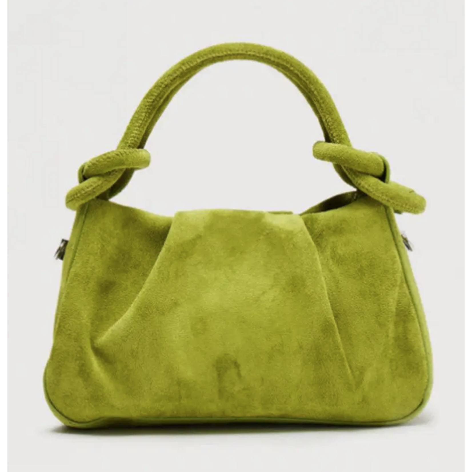 Daniella Faux Suede Knot Bag