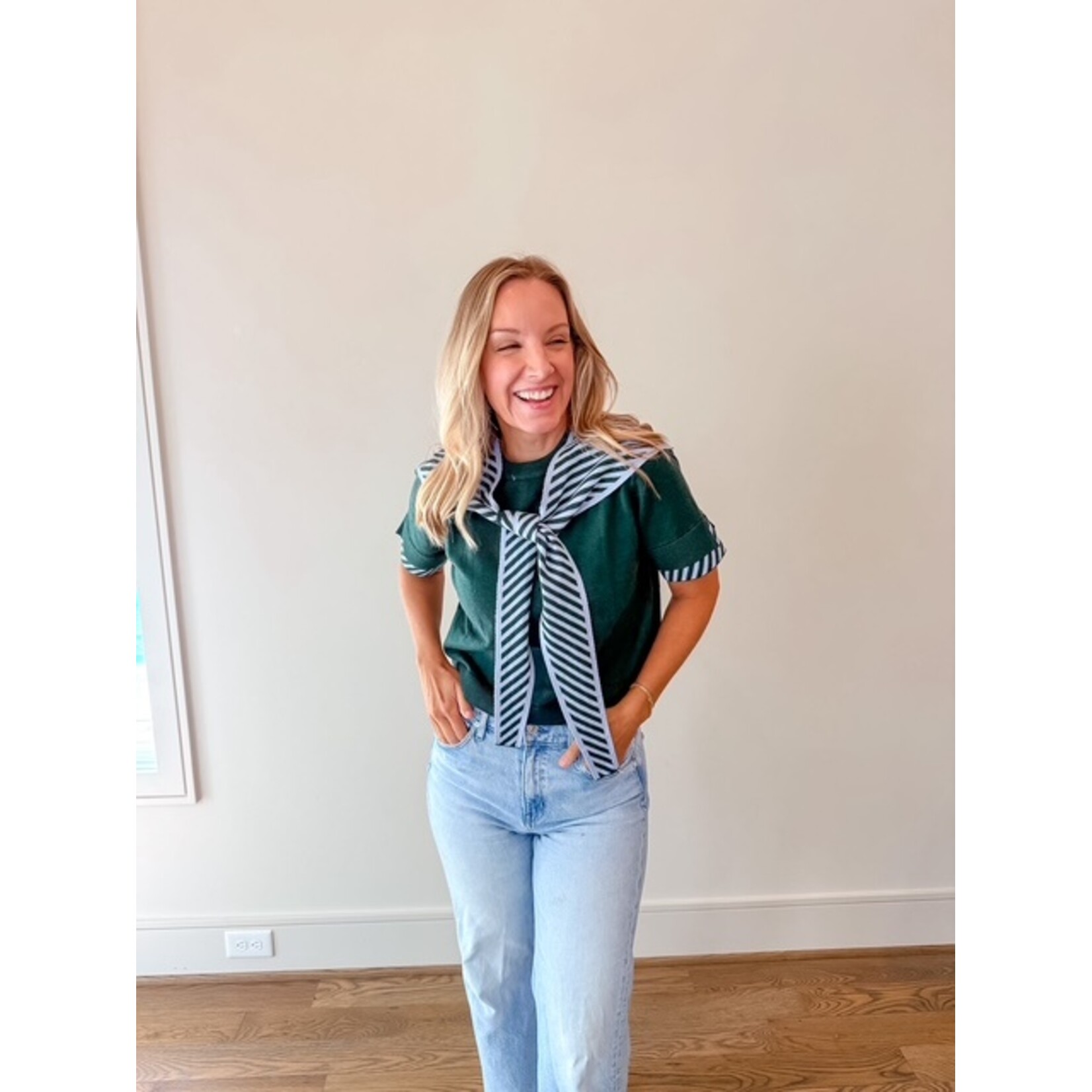 Penny Knit Hoodie Top