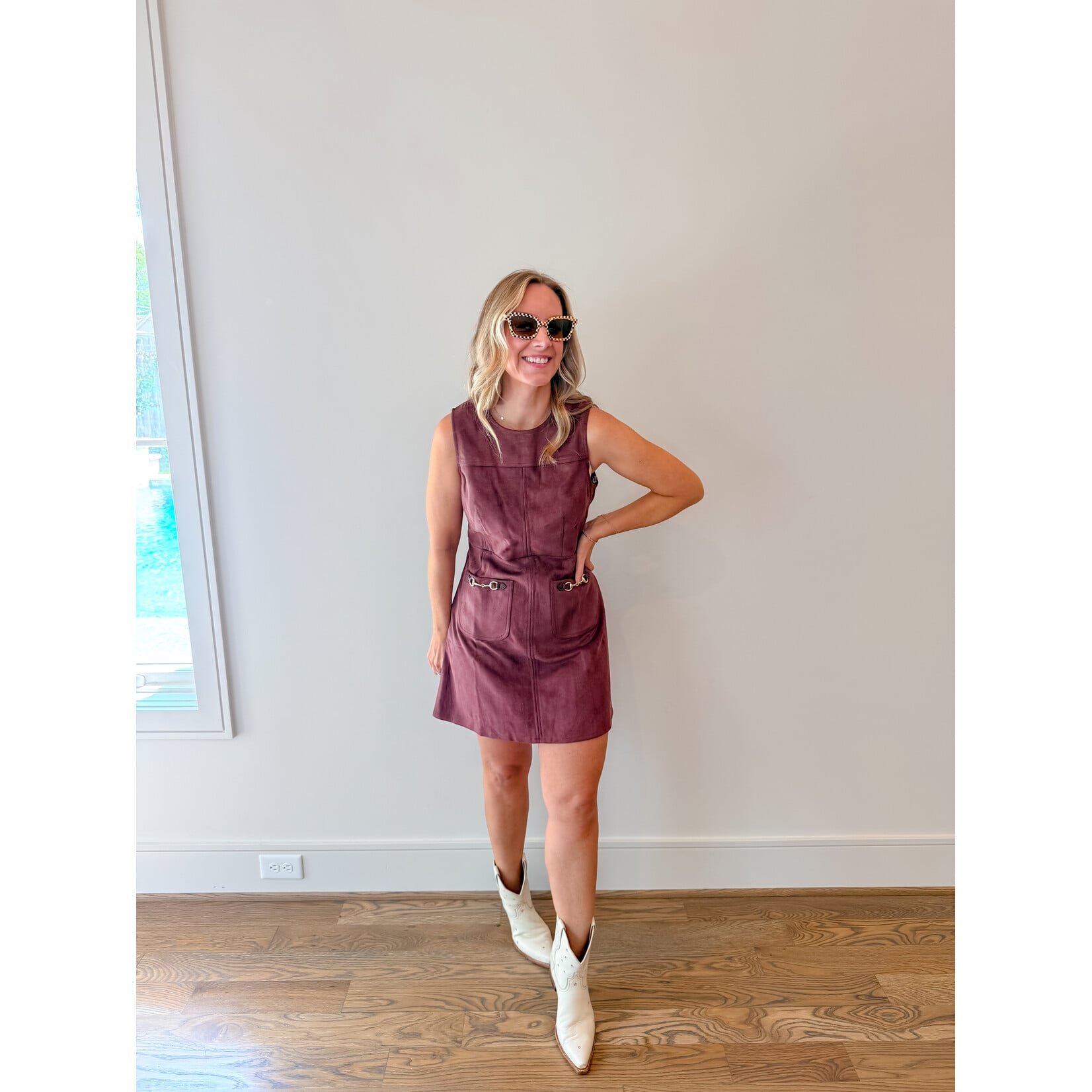 Briar Faux Suede Dress