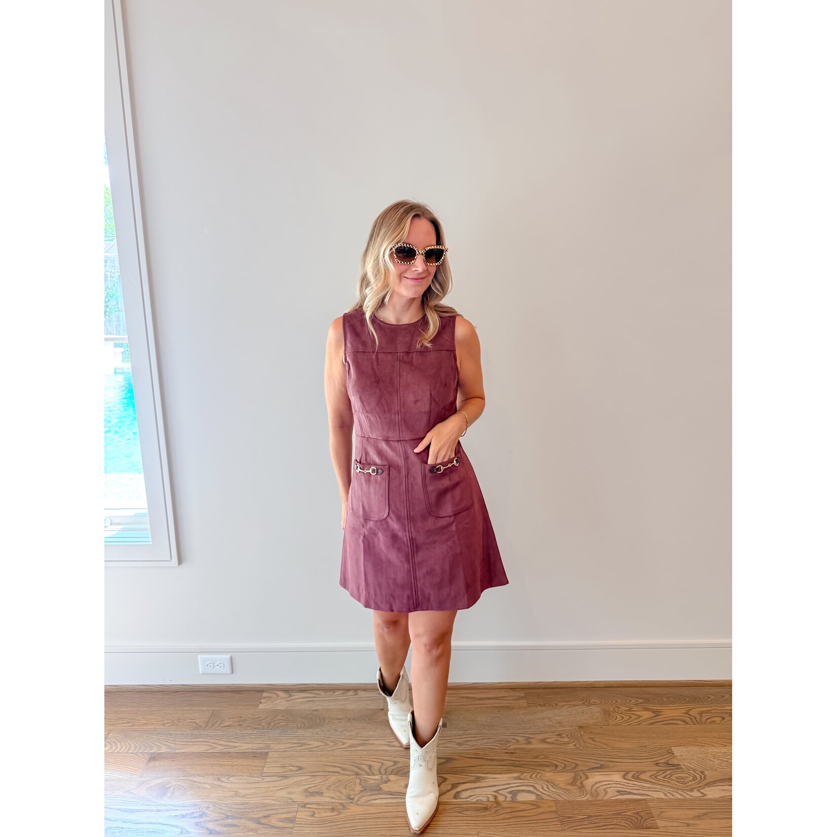 Briar Faux Suede Dress