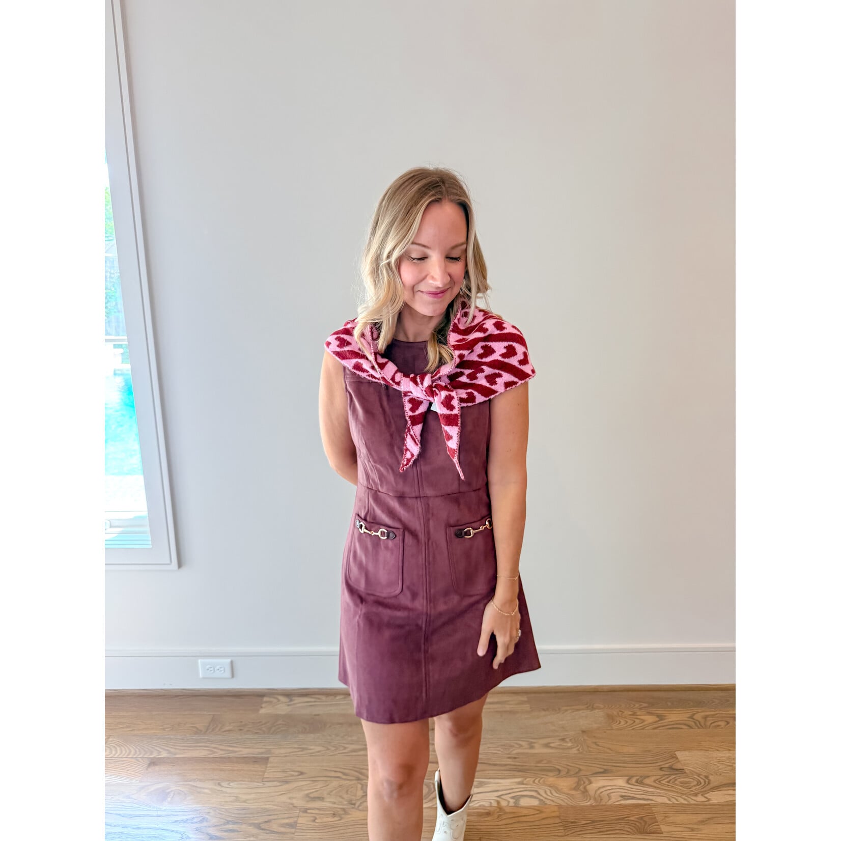 Briar Faux Suede Dress