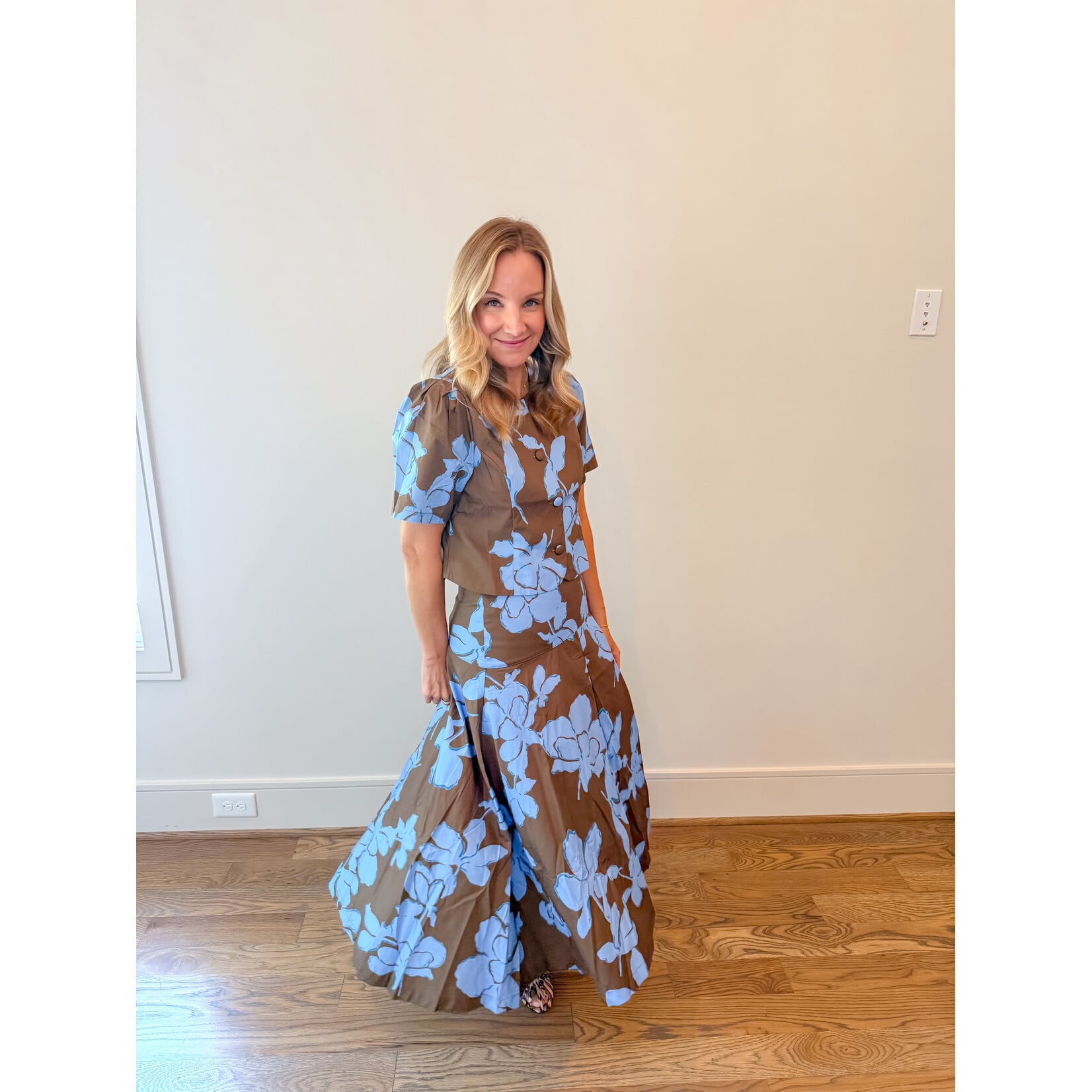 Blue Mocha Top