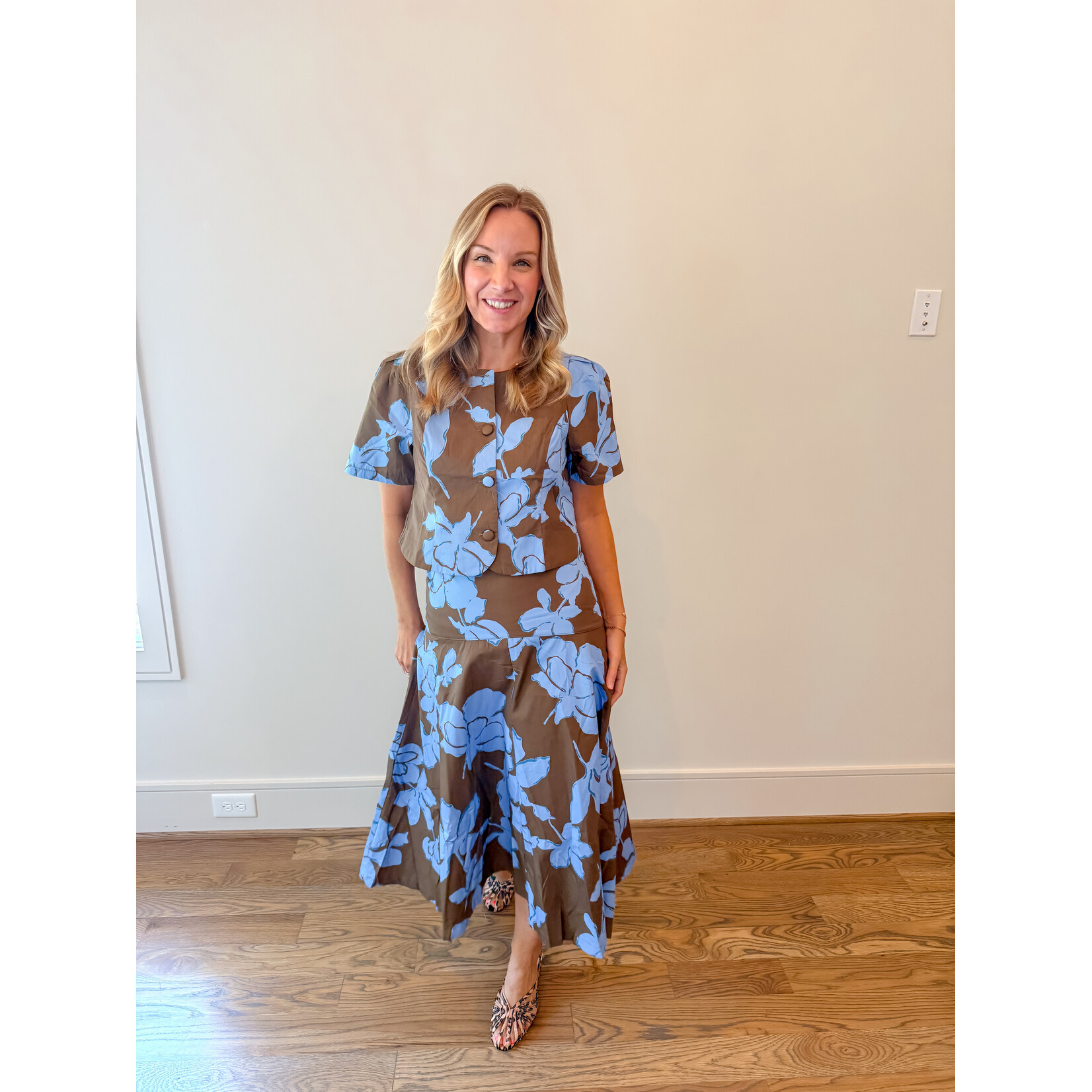 Blue Mocha Skirt