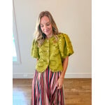 Charlene Chartreuse Top