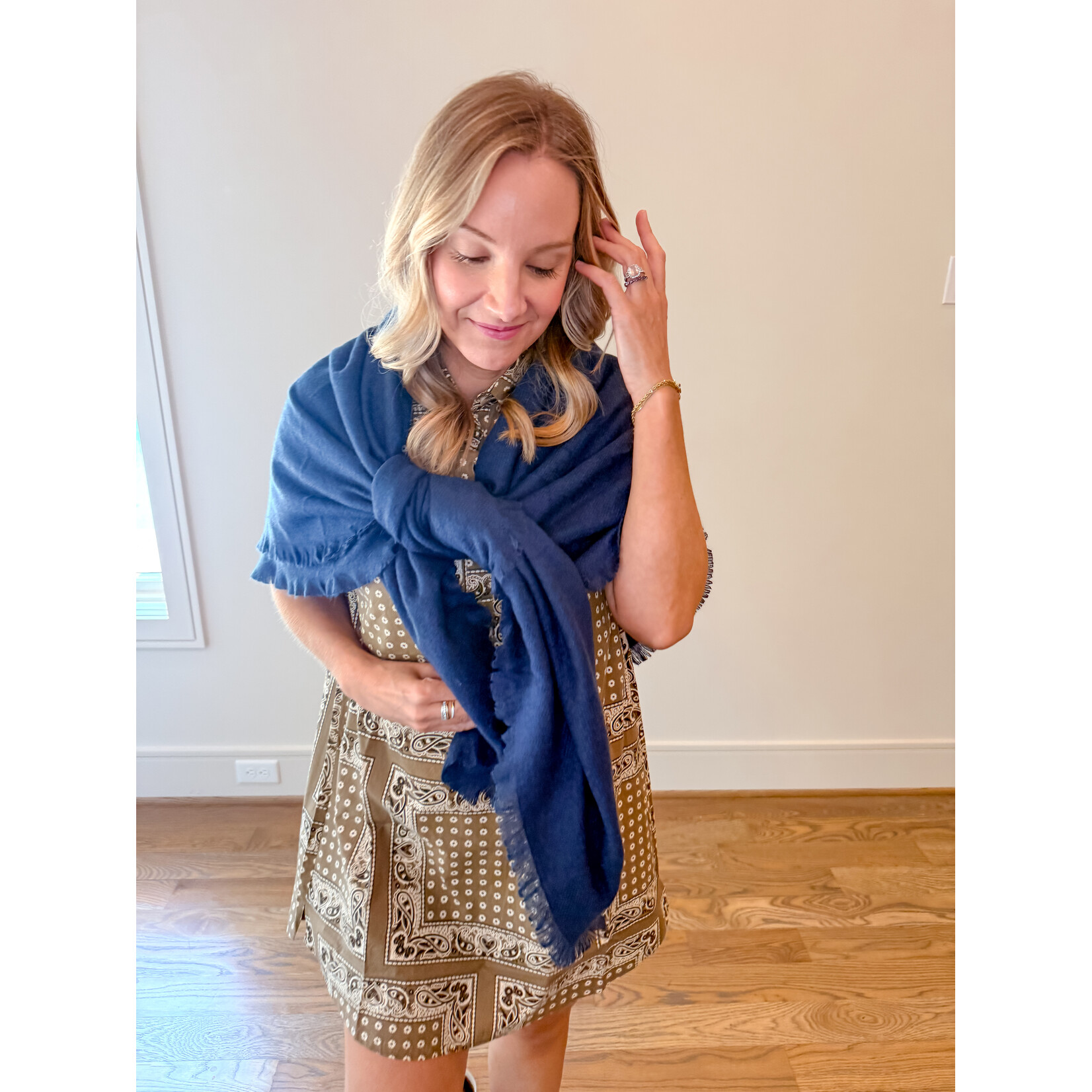 Sophie Extra Large Bandana Scarf Heavy