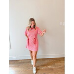 End Zone Check Cinch Dress