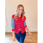 Penelope Stripe Block Cardi