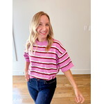 Boxy Stripe  Briar Knit Top