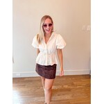 Allyson Drawstring Top