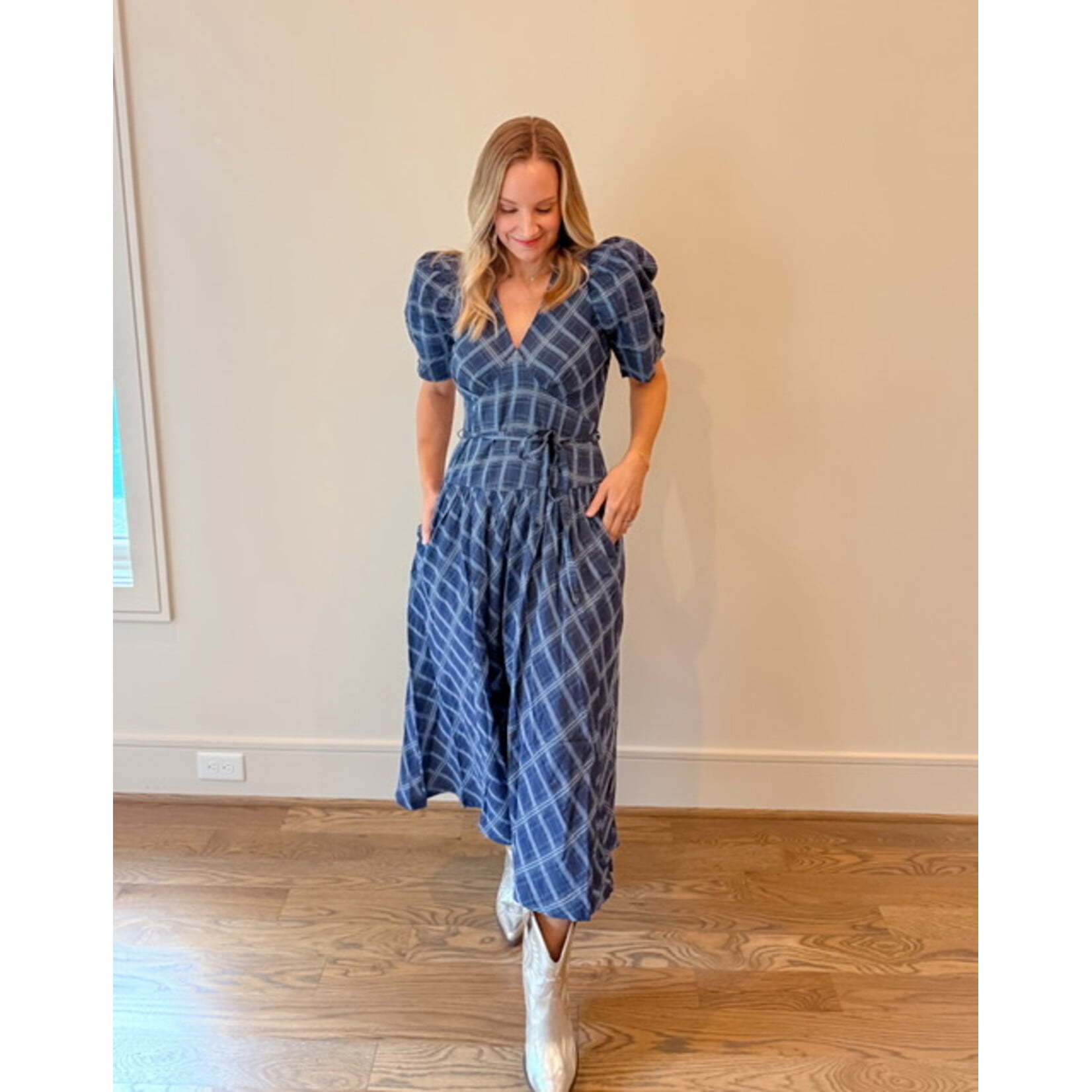 Cleo Navy Dress