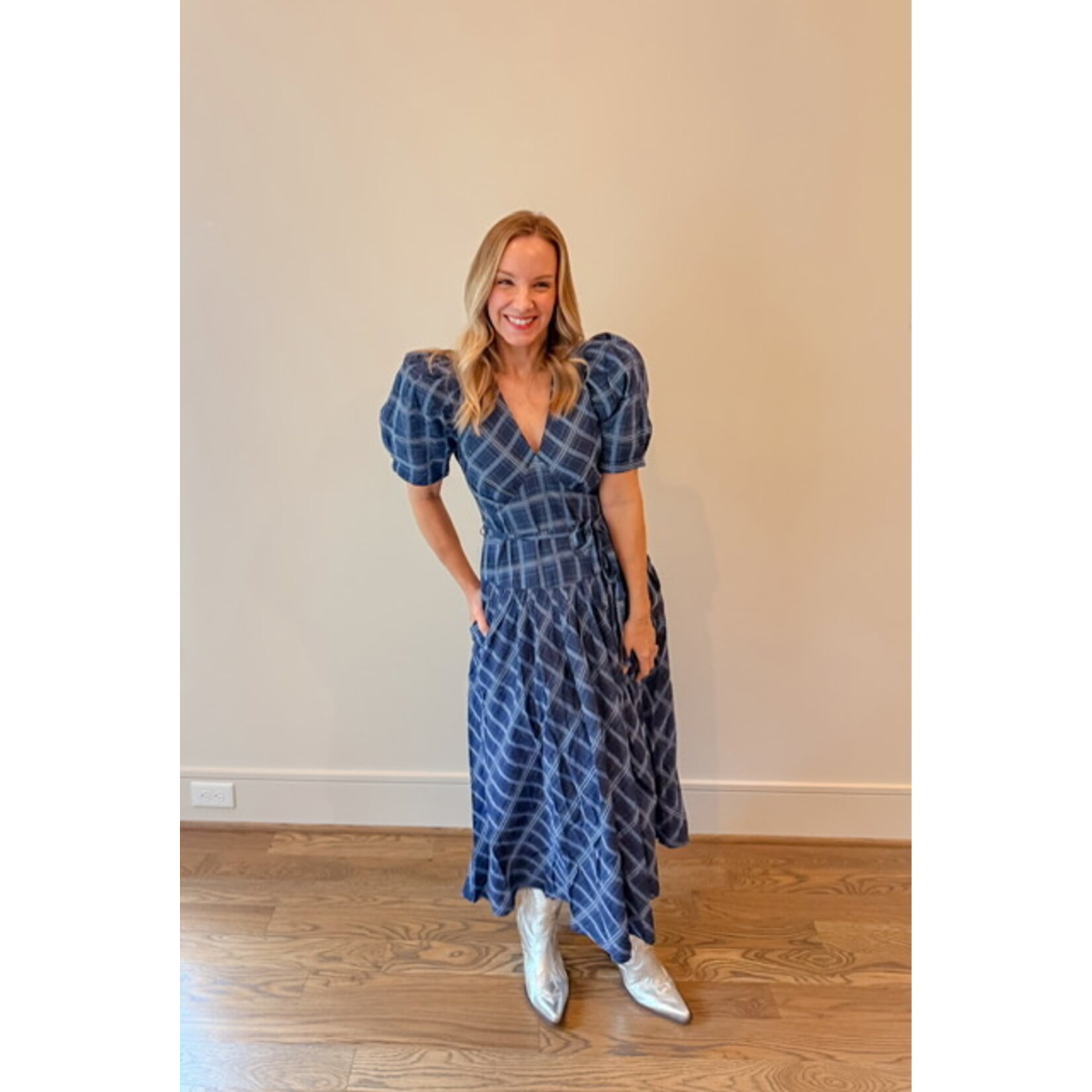 Cleo Navy Dress