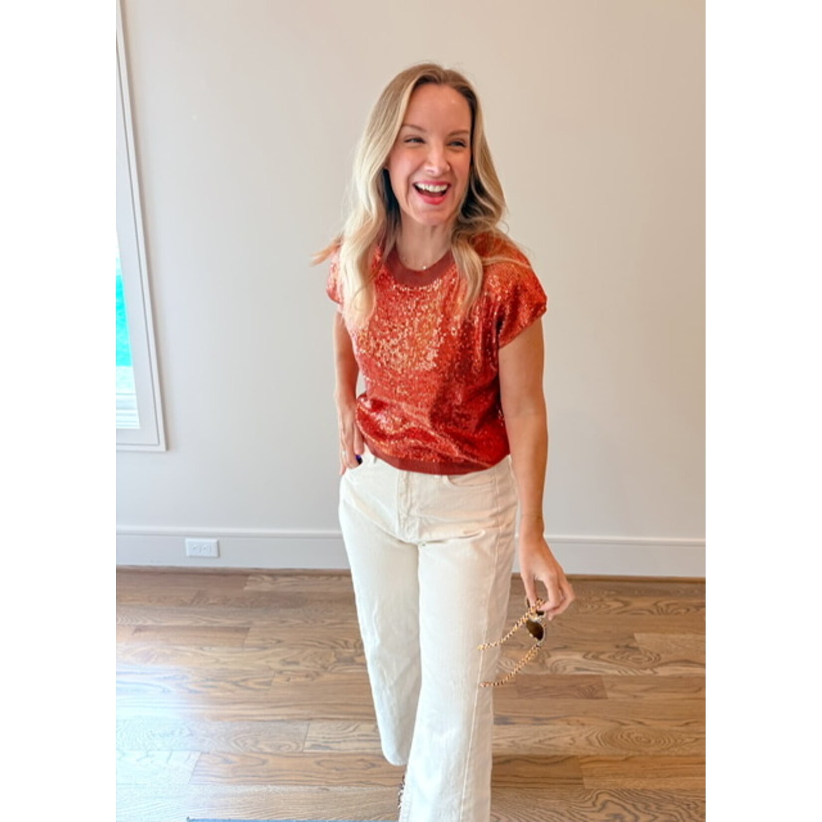 Autumn Sequins Knit