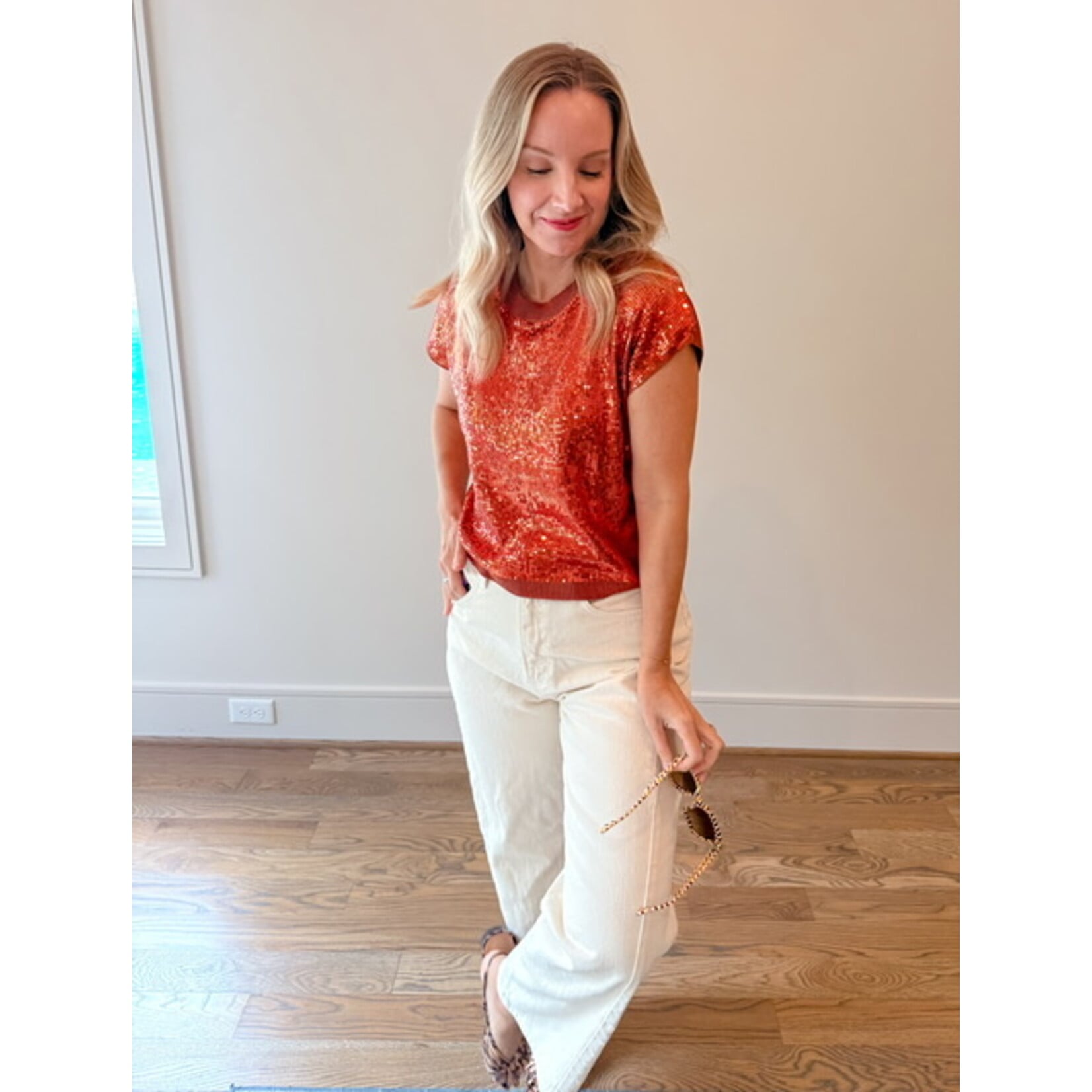 Autumn Sequins Knit