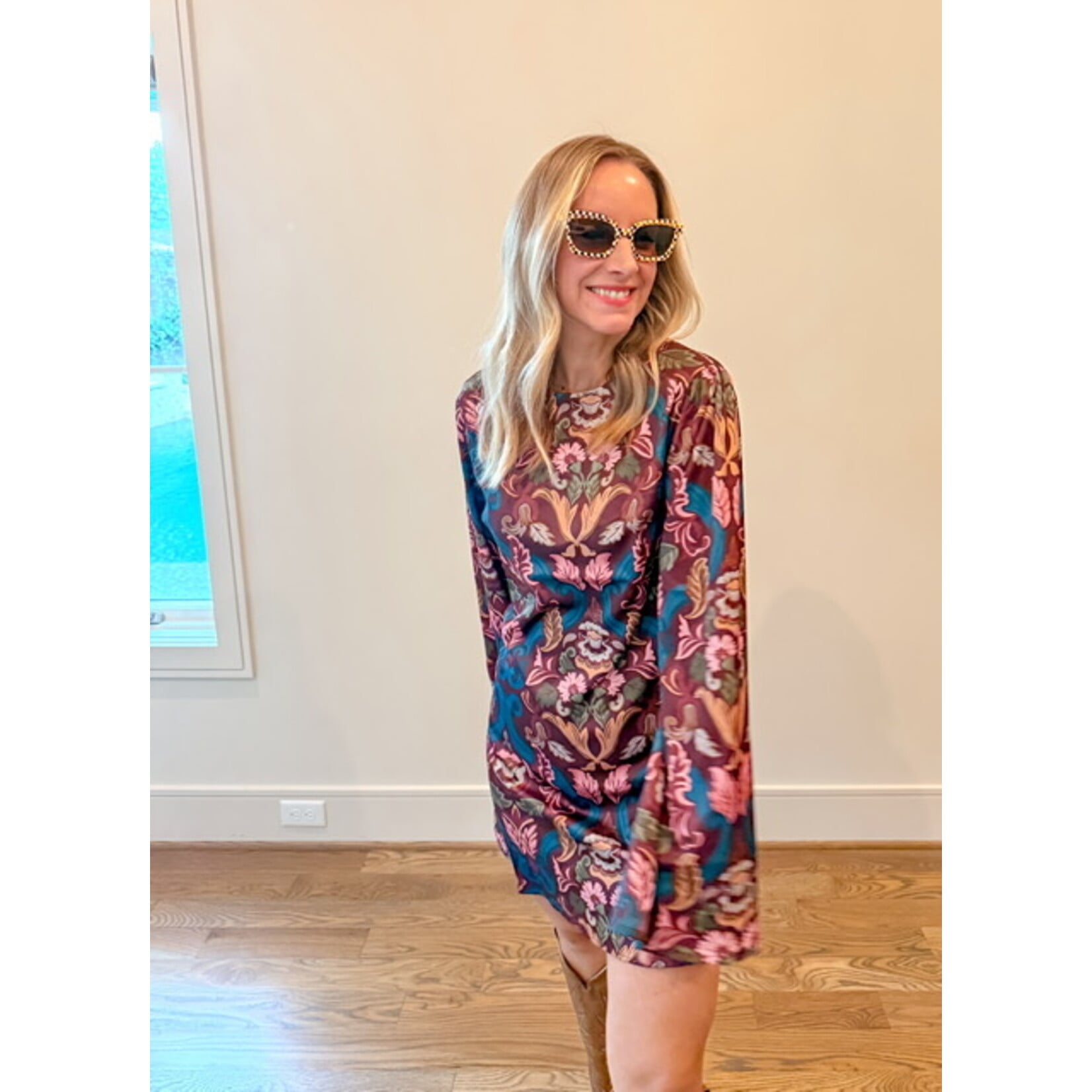 Twiggy Bell Sleeve Mini
