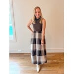Rosie Plaid Mock Neck Dress