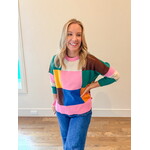 Moda Colorblock Sweater