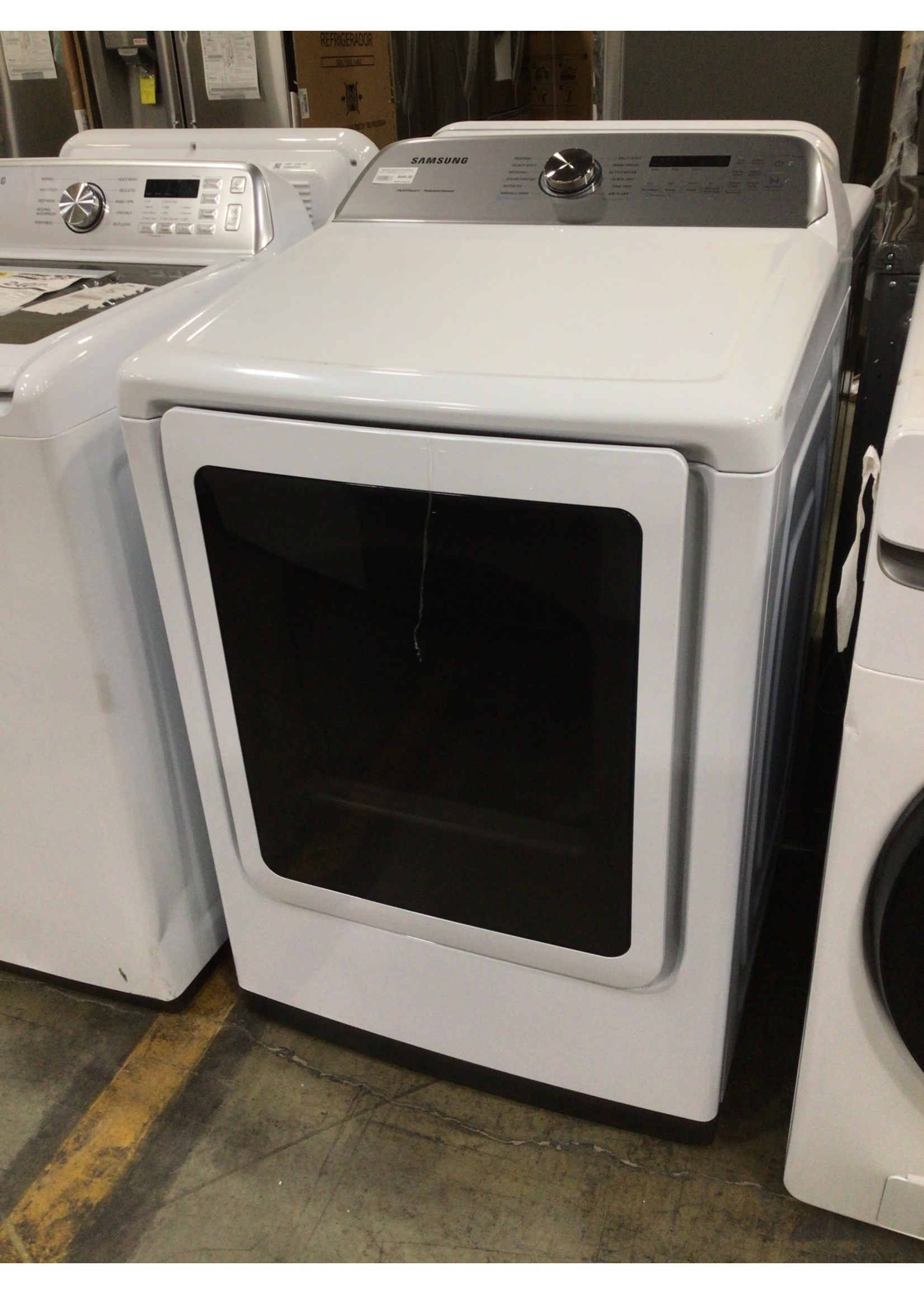 Samsung SAMSUNG DVG50R5400W/A3 7.4 cu. ft. Gas Dryer with Steam