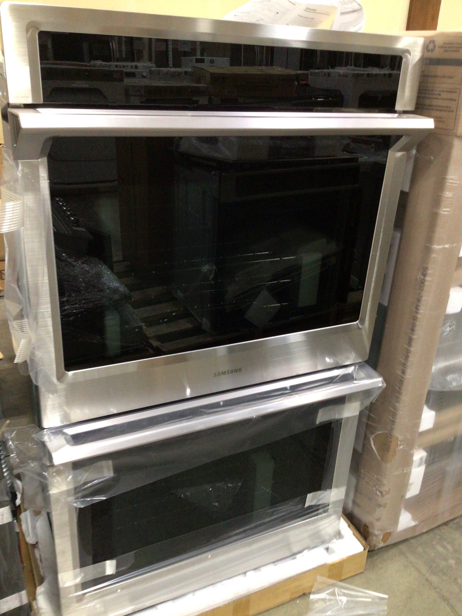 Samsung SAMSUNG NV51K6650DS 30" Smart Double Wall Oven with Steam Cook