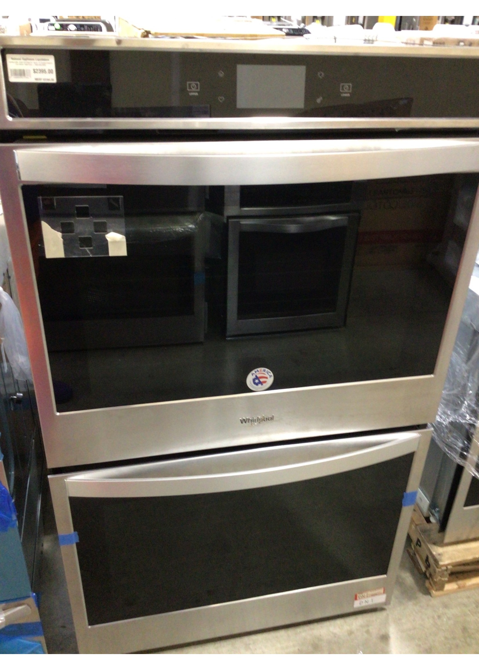 Whirlpool WHIRLPOOL WOD77EC0HS 30" Built-In Double Electric Convection Wall Oven - Stainless steel