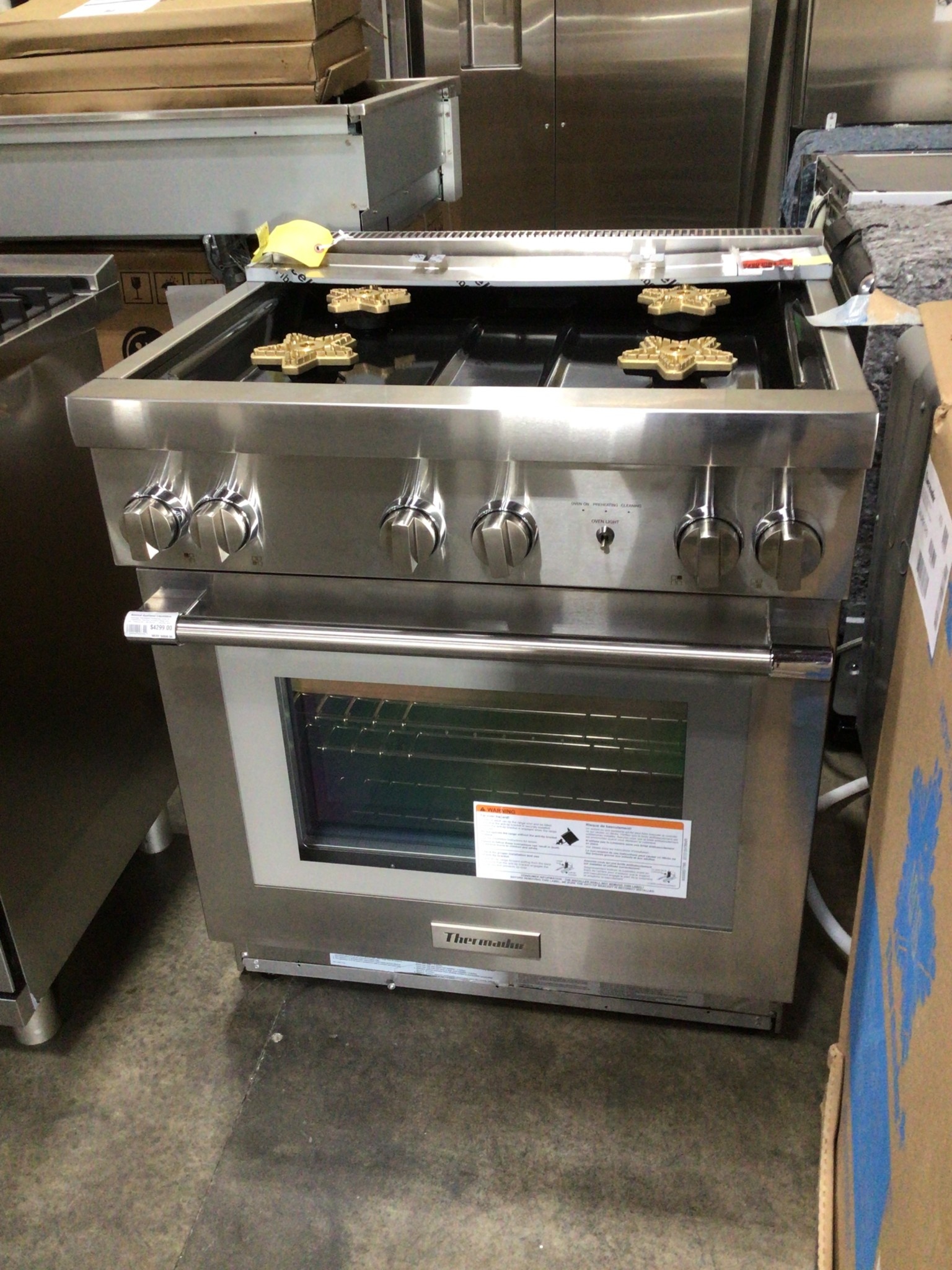 THERMADOR Thermador PRD304WHU ProHarmony 4.4 Cu. Ft. Freestanding Dual