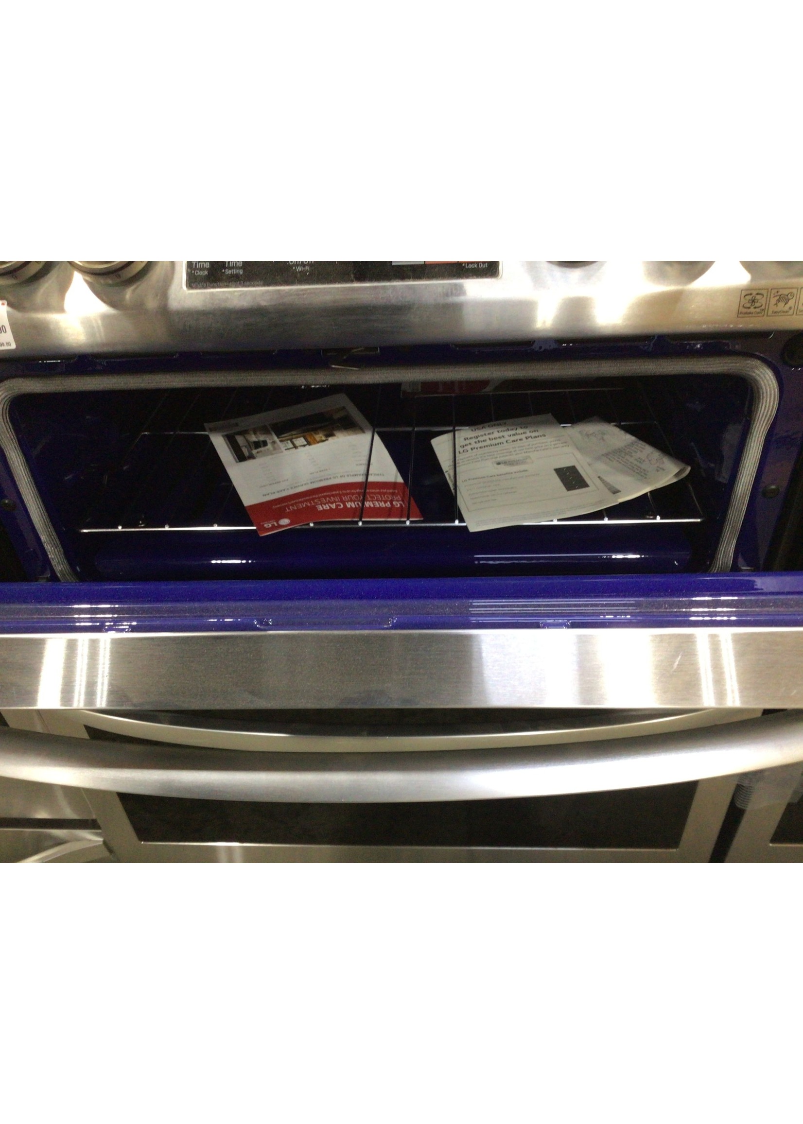 LG LG LTG4715ST 6.9 Cu. Ft. SlideIn Double Oven Gas True Convection