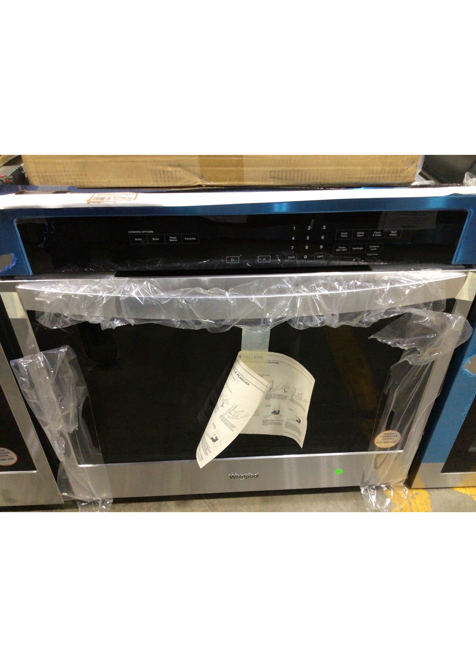 Whirlpool WHIRLPOOL WOS31ES0JS 5.0 cu. ft. Single Wall Oven with the FIT system National