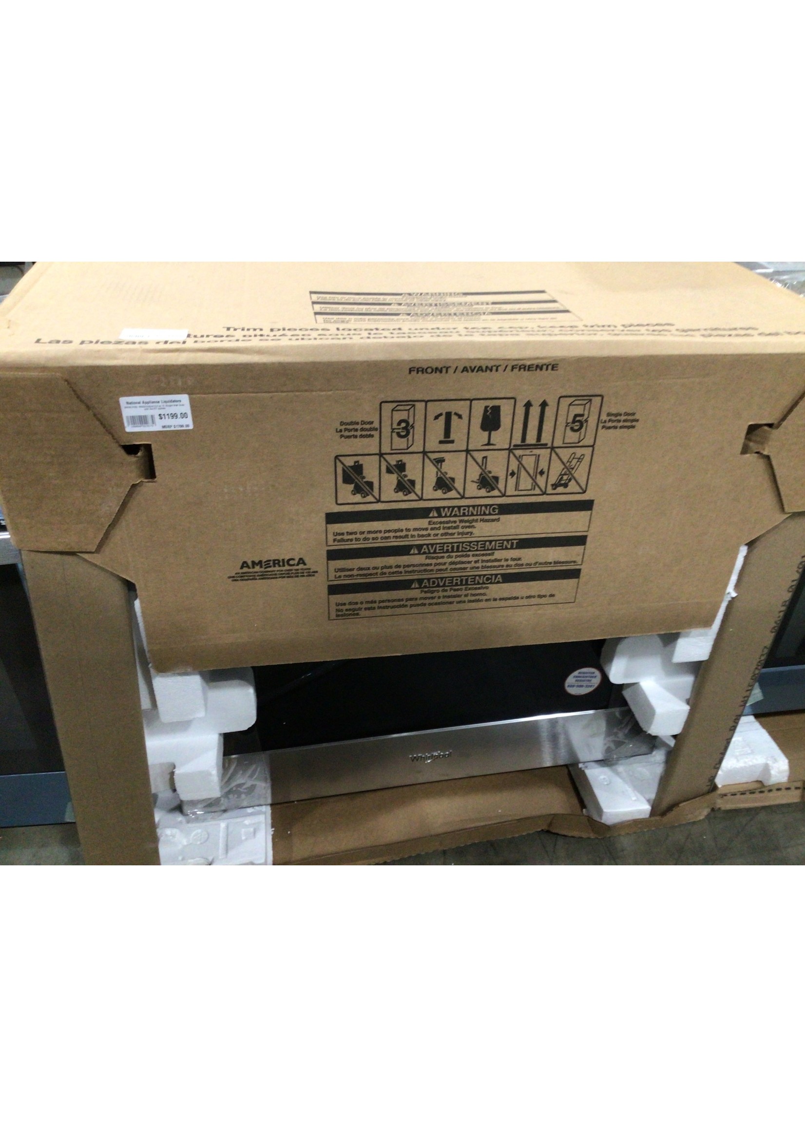 Whirlpool WHIRLPOOL WOS31ES0JS 5.0 cu. ft. Single Wall Oven with the