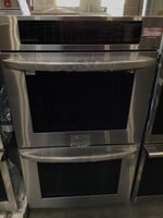 LG LG LWD3063ST 9.4 cu. ft. 30 in. Double Electric Wall Oven Self-Cleaning with Convection and EasyClean in Stainless Steel