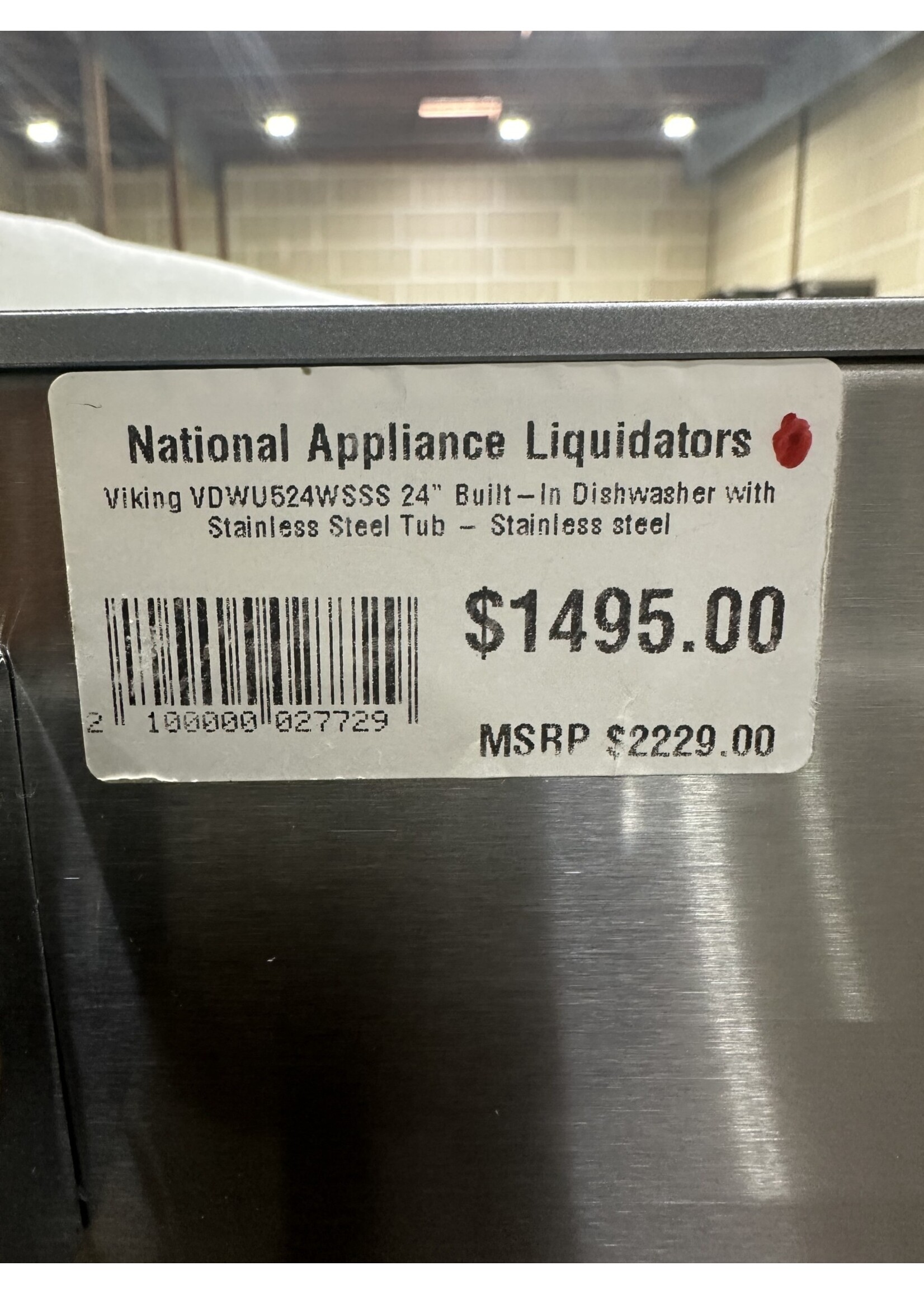 Viking 24 dishwasher deals