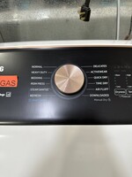 Samsung SAMSUNG DVG55A7300E 7.4 cu. ft. Smart Gas Dryer with Steam Sanitize+ in Ivory