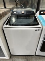 Samsung SAMSUNG WA55A7300AE 5.5 cu. ft. Extra-Large Capacity Smart Top Load Washer with Super Speed Wash in Ivory