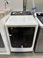 Samsung SAMSUNG DVG55A7300E 7.4 cu. ft. Smart Gas Dryer with Steam Sanitize+ in Ivory