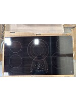 GE GE JP5036DJBB 36" Built-In Electric Cooktop - Black on Black