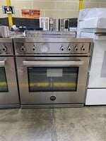 BERTAZZONI BERTAZZONI PROF304INMXE 30 inch Induction Range, 4 Heating Zones, Electric Oven STAINLESS