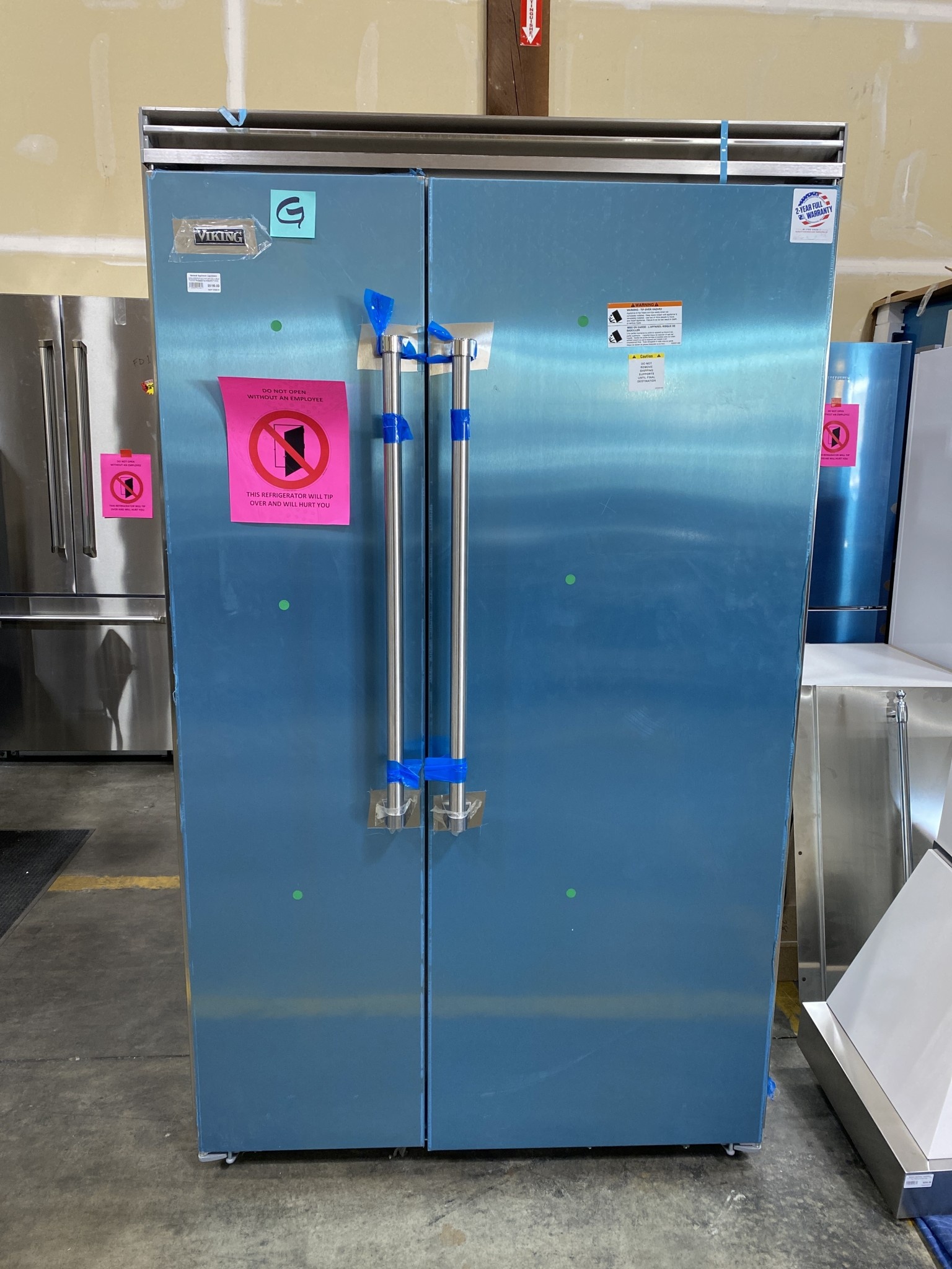 Counter Depth Viking Fridge at Gail Eickhoff blog