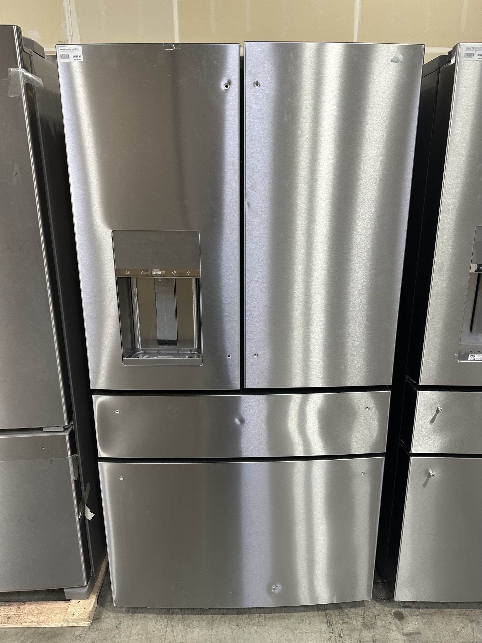 CAFE GE CAFE CVE28DP2NS1 27.8 Cu. Ft. Smart 4Door FrenchDoor