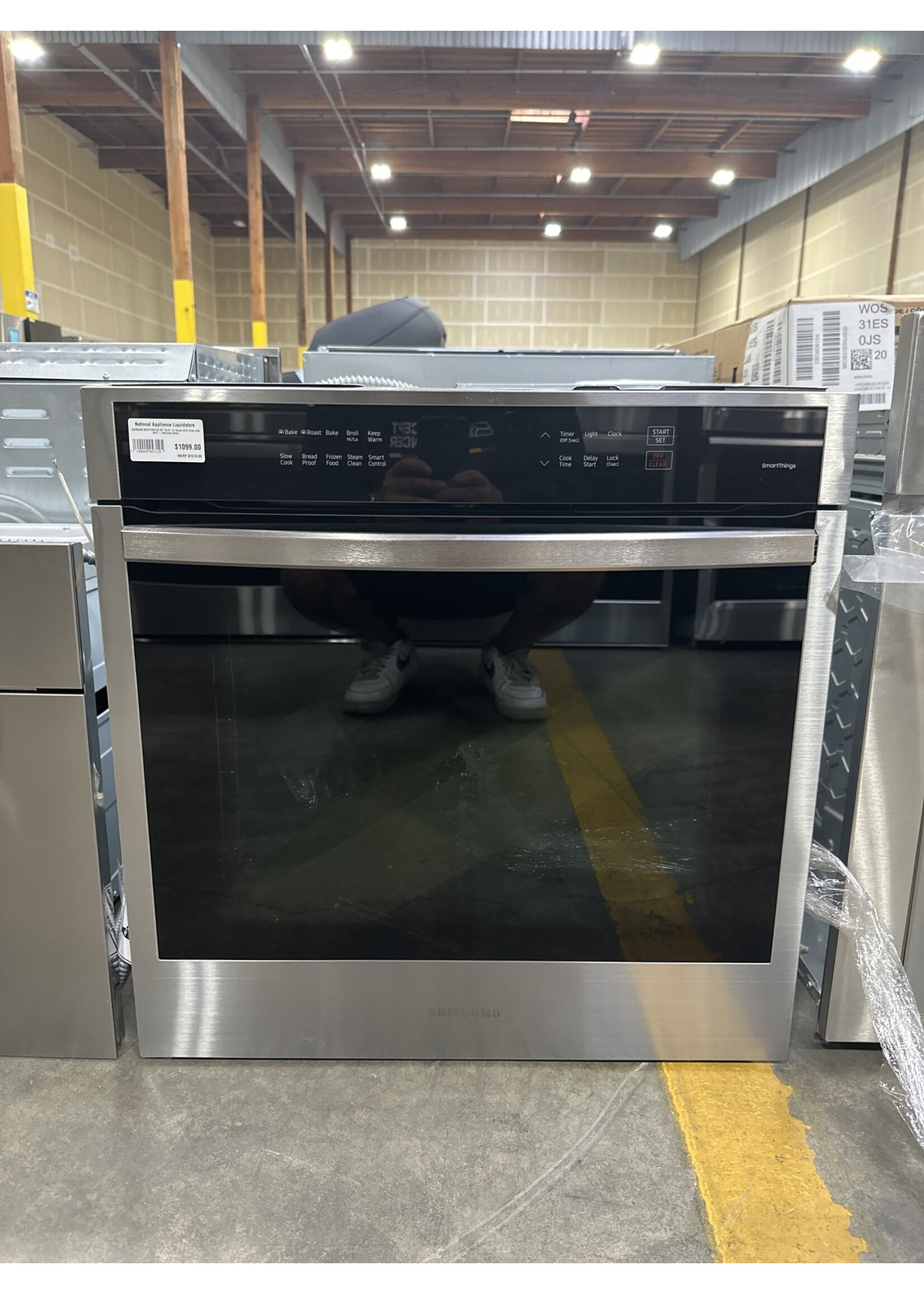 Samsung SAMSUNG NV31T4551SS 30" BuiltIn Single Wall Oven with WiFi Stainless Steel National