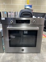 BERTAZZONI BERTAZZONI PROF30FSEXT 30 Inch Single Convection Electric Wall Oven with 4.1 Cu. Ft. Capacity, Dual Diagonal Convection, Self-Cleaning,