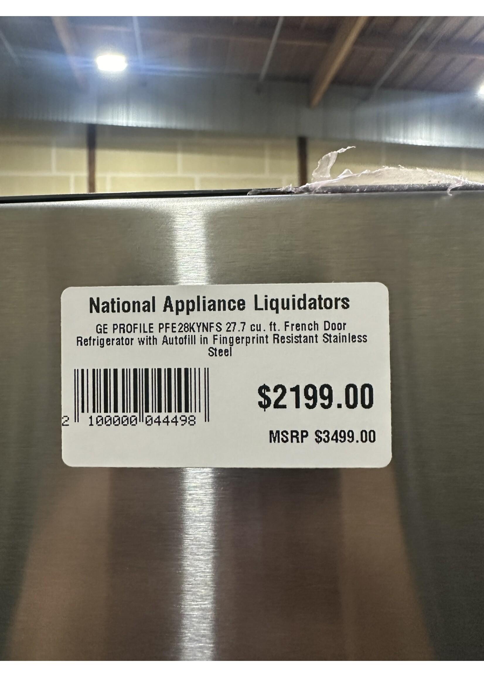 GE PROFILE PFE28KYNFS 27.7 cu. ft. French Door Refrigerator with