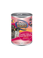 NutriSource Nutrisource Dog Can Chicken, Lamb & Ocean Fish 13oz 12/Case