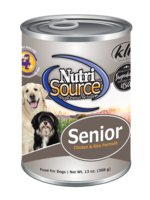 NutriSource Nutrisource Senior Chicken & Rice Can 13oz