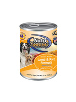 NutriSource Nutrisource Dog Can Lamb & Rice 13oz 12/Case