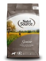 NutriSource Nutrisource Dog Senior Chicken & Rice 15lbs