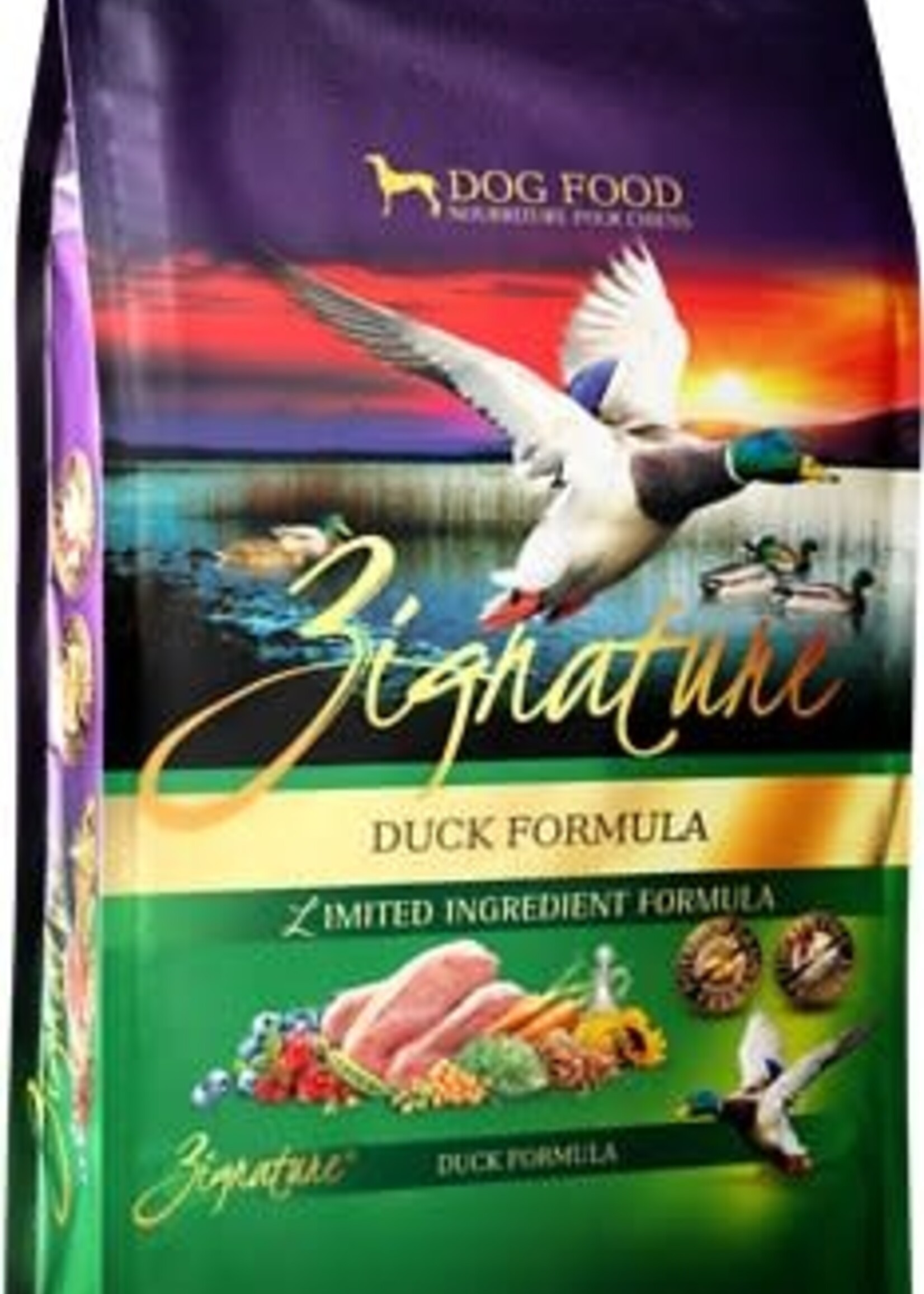 Zignature Zignature Dog GF Duck Formula 25Lbs