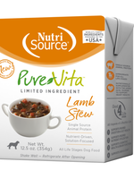 NutriSource Pure Vita Dog Tetrapak Lamb Stew 12.5oz