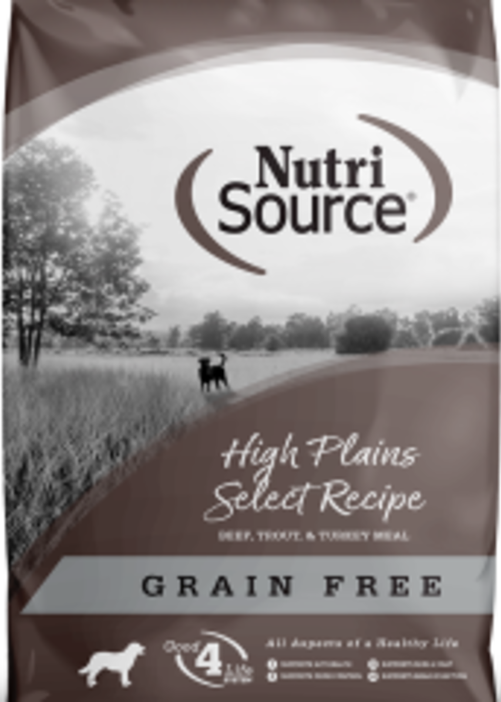 NutriSource NutriSource Dog GF High Plains Select 26lbs