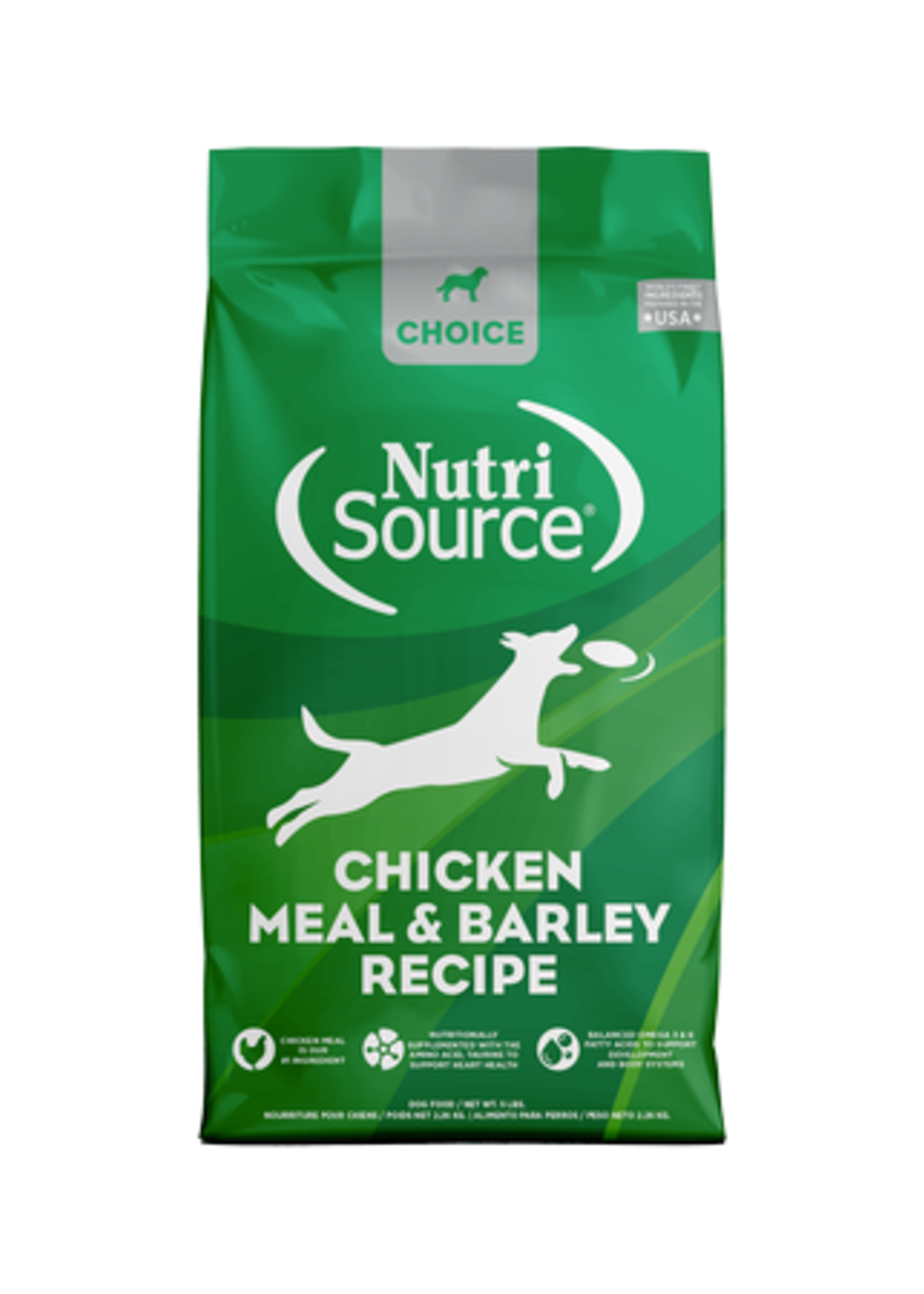 NutriSource Nutrisource Choice Dog Chicken Meal & Barley 5lbs