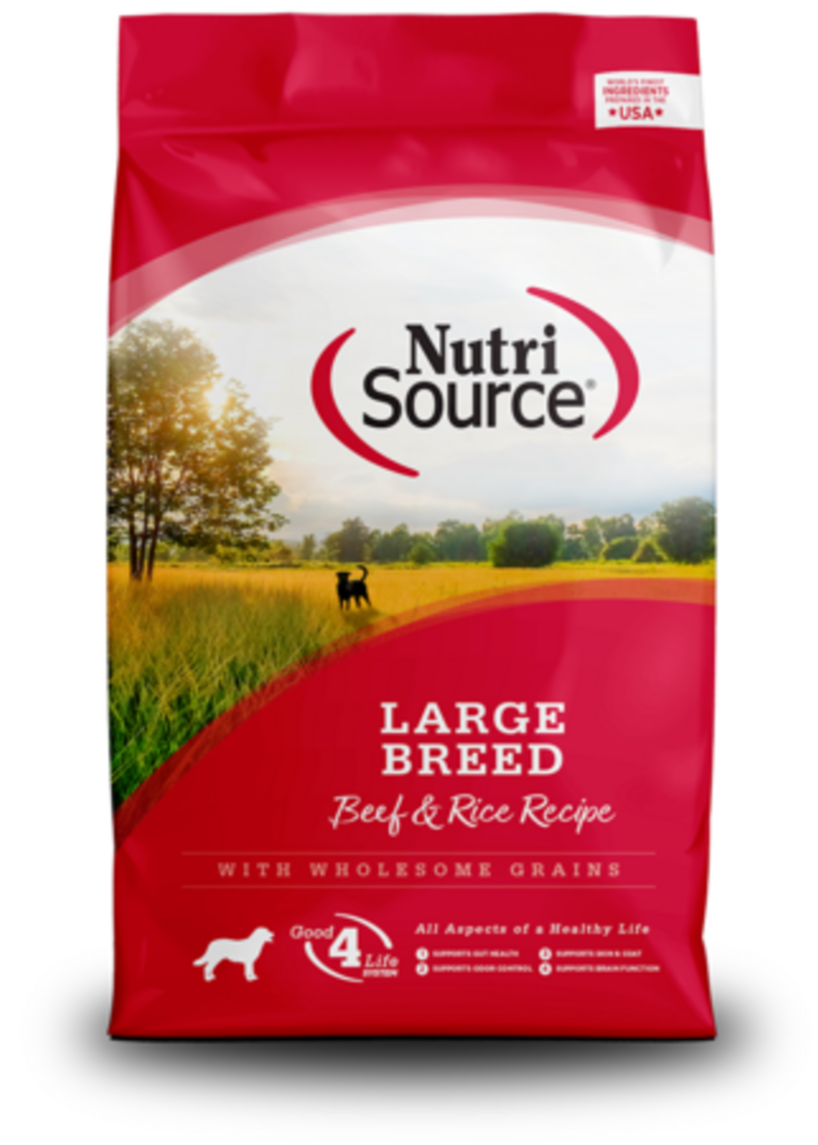 NutriSource Nutrisource Dog Beef & Rice Large Breed 26lbs